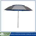 high quality Polyester silver coating fabric fiber outdoor fishing umbrella